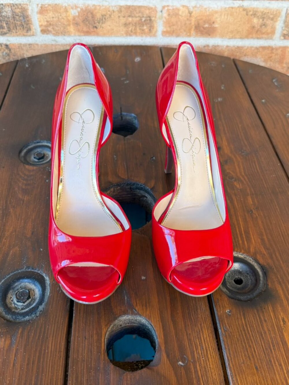Jessica Simpson Red Heels